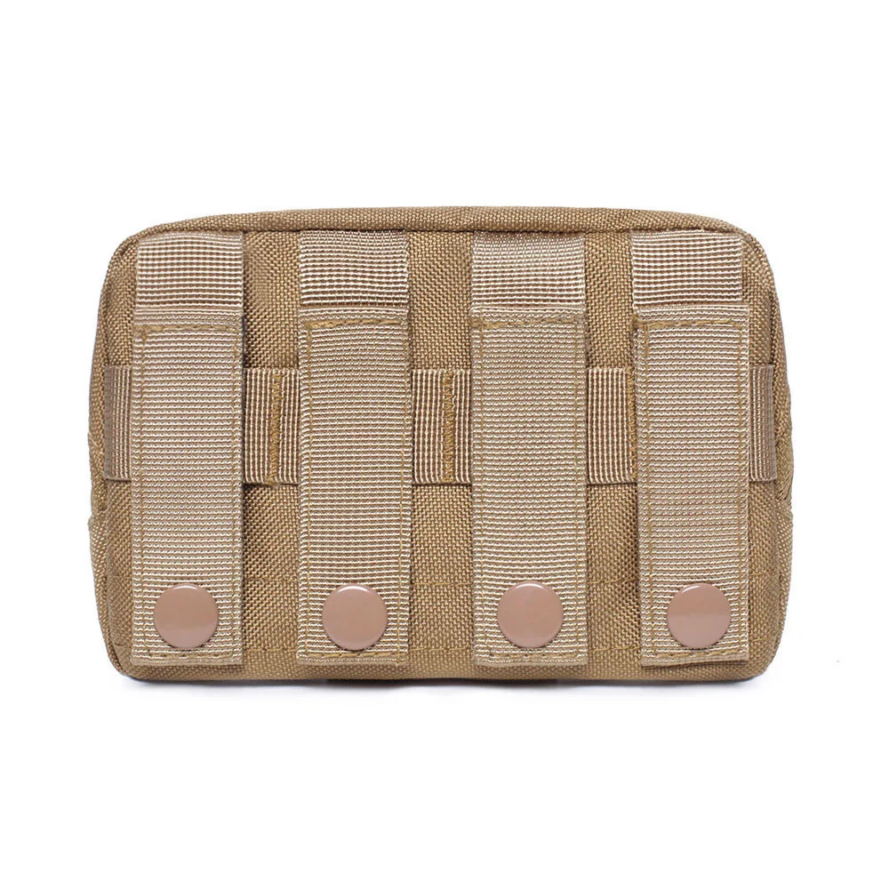 Bolsa táctica MOLLE modular con gancho de cinturón y EDC elásticos