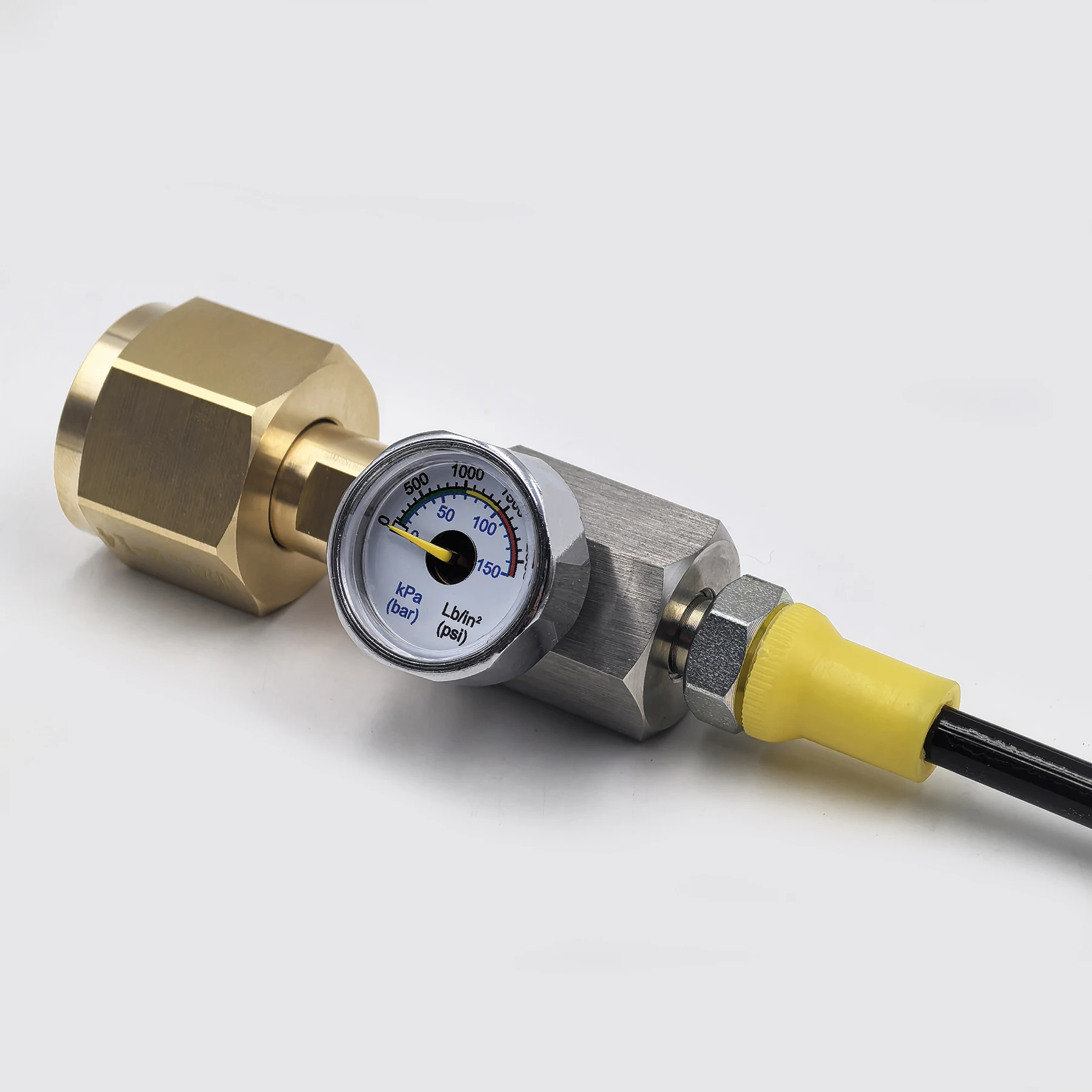 Adaptador recarga CO2 válvula TR21 llenado rápido - imagen 5