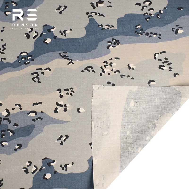 NYCO pantalones tácticos ripstop camuflaje azul Saudi gris - imagen 4