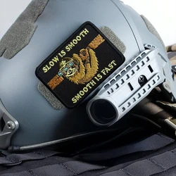 Parche táctico con gancho y bucle de perezoso NVG para casco