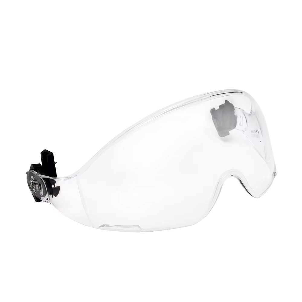 Gafas de visera en el casco