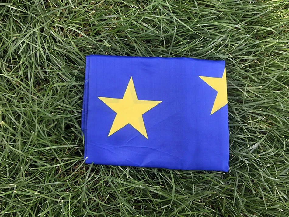 Bandera de la Unión Europea colgante de poliéster para decoración - imagen 5