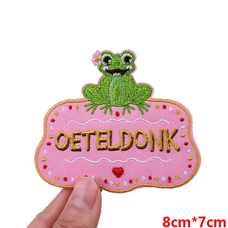 Parche bordado Oeteldonk Países Bajos – emblema para coser o planchar - imagen 5