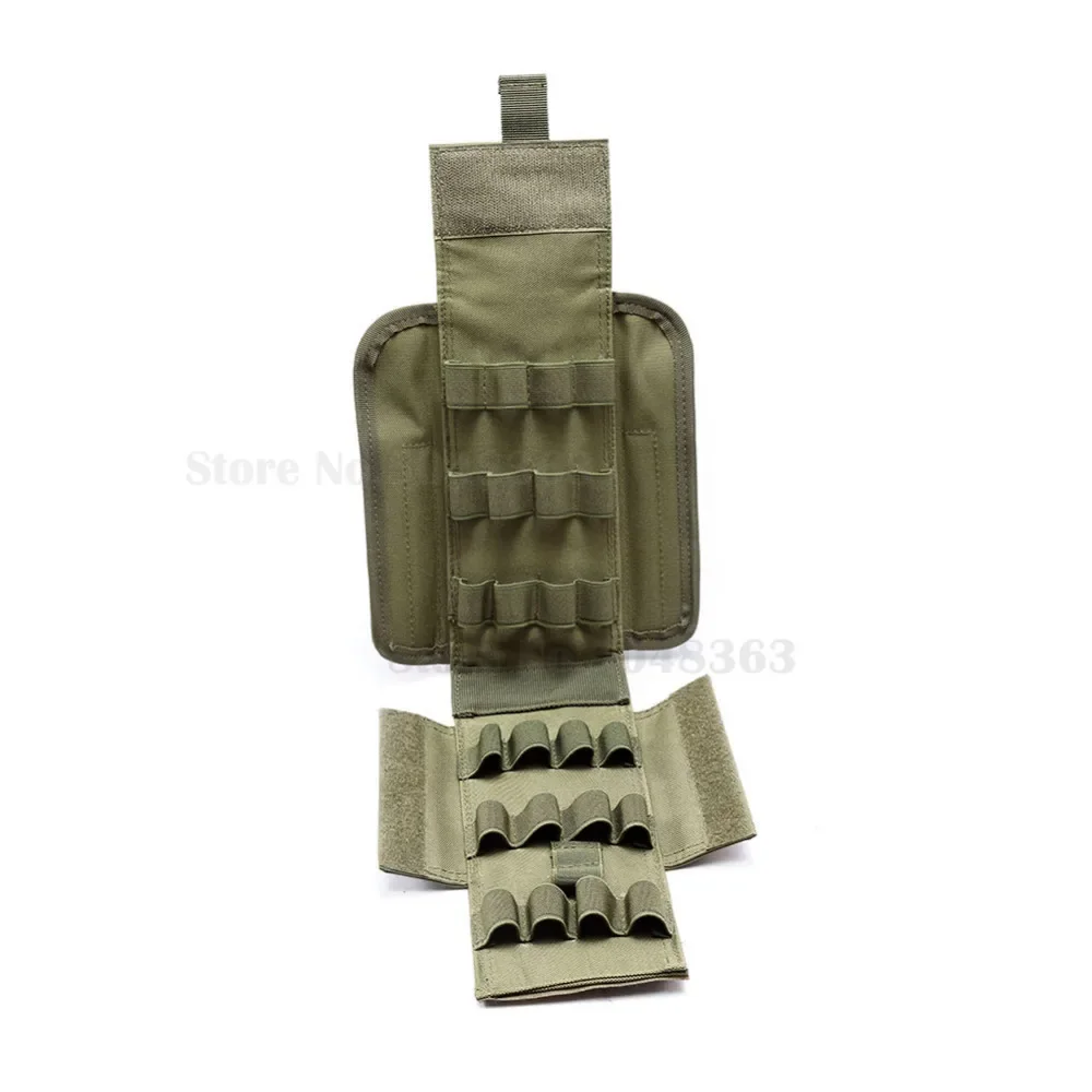 Bolsa para cartuchos de escopeta MOLLE táctica caza - imagen 4