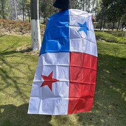 Bandera de Panamá tipo chal de poliéster para interior y exterior