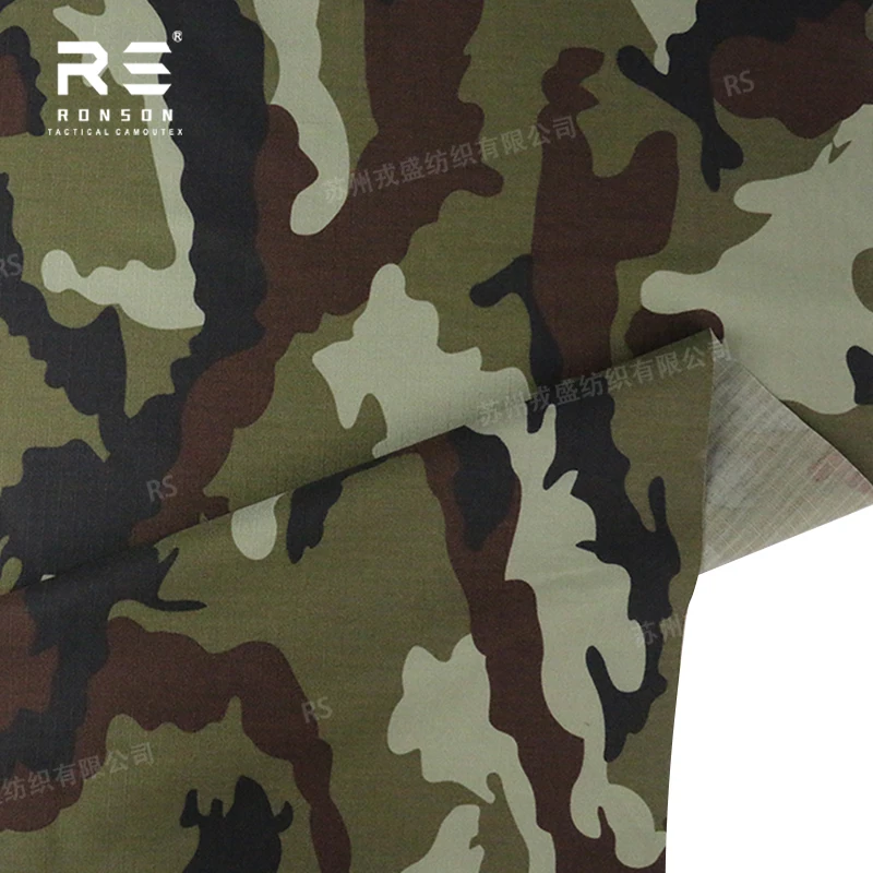 Tela táctica Ripstop camuflaje DPM NYCO para uniforme militar - imagen 4