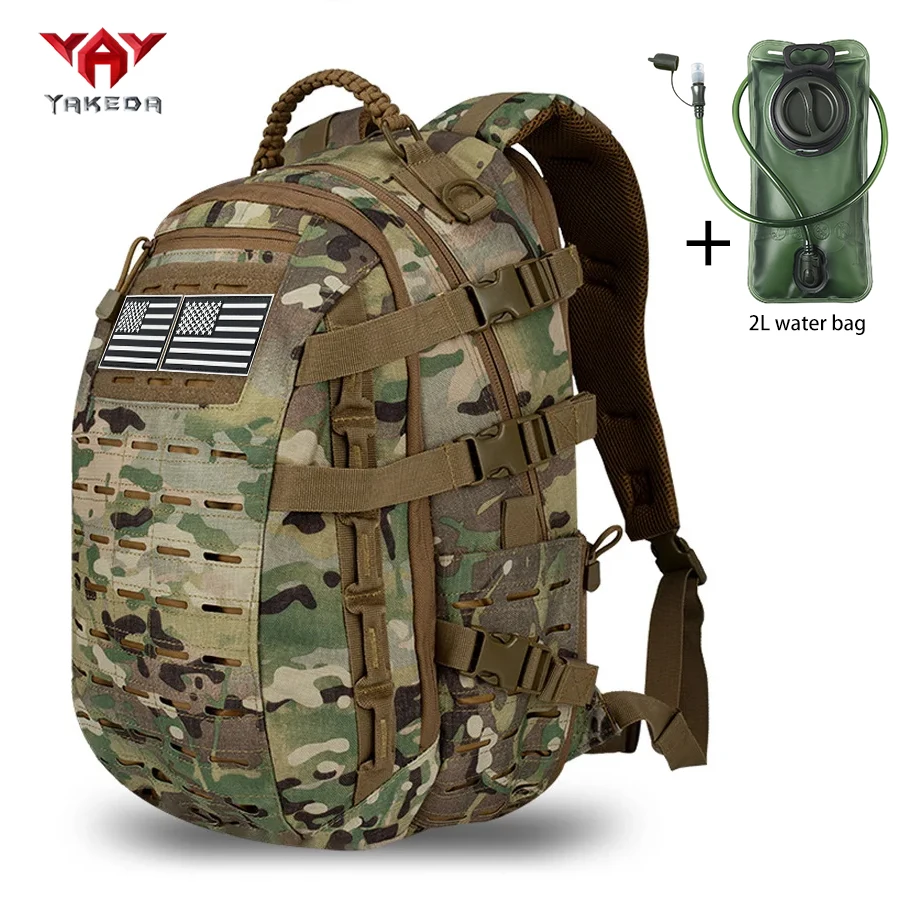 YAKEDA Mochila táctica para hidratación compatible con bolsa de agua - imagen 5