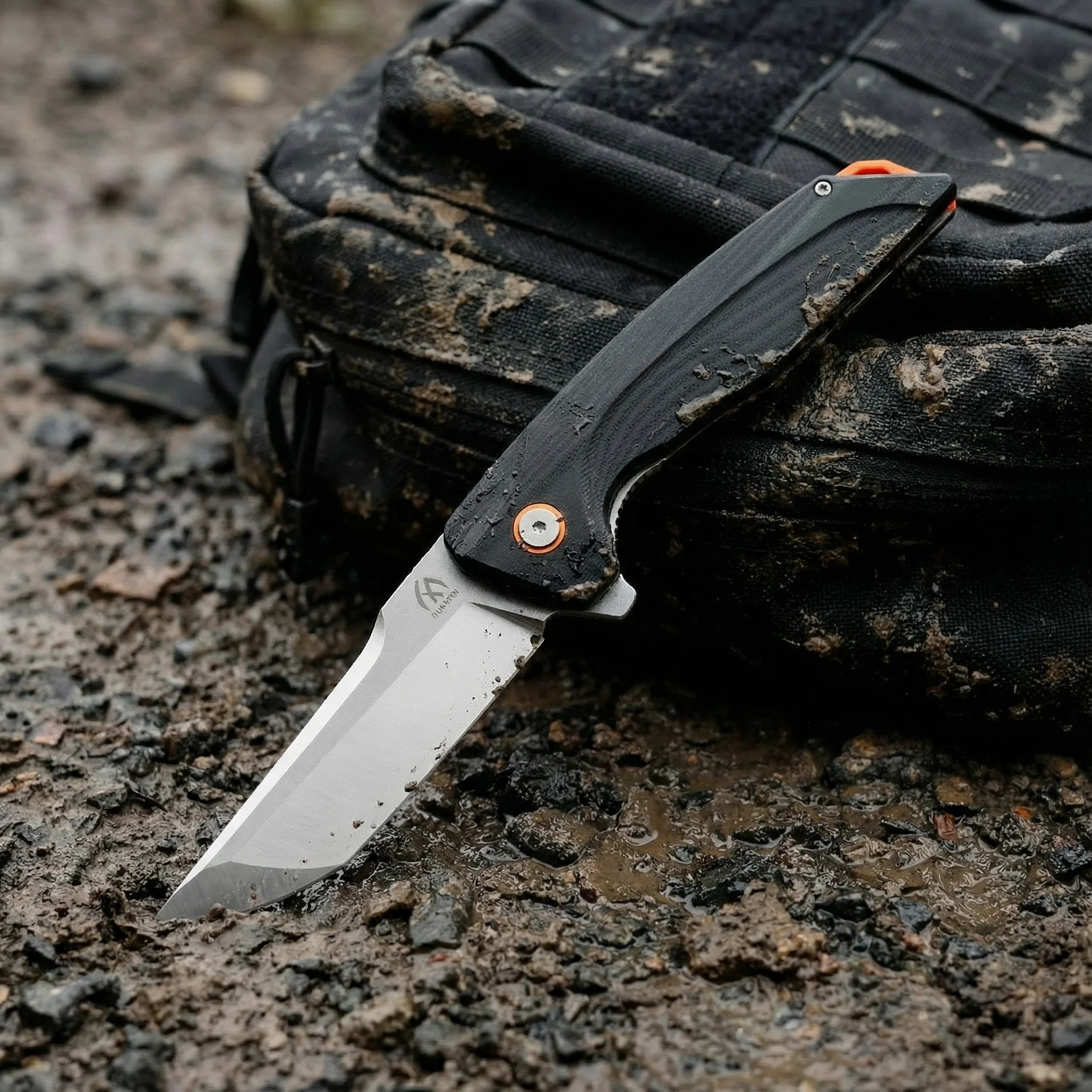 Cuchillo plegable táctico para camping y senderismo, emergencia - imagen 3