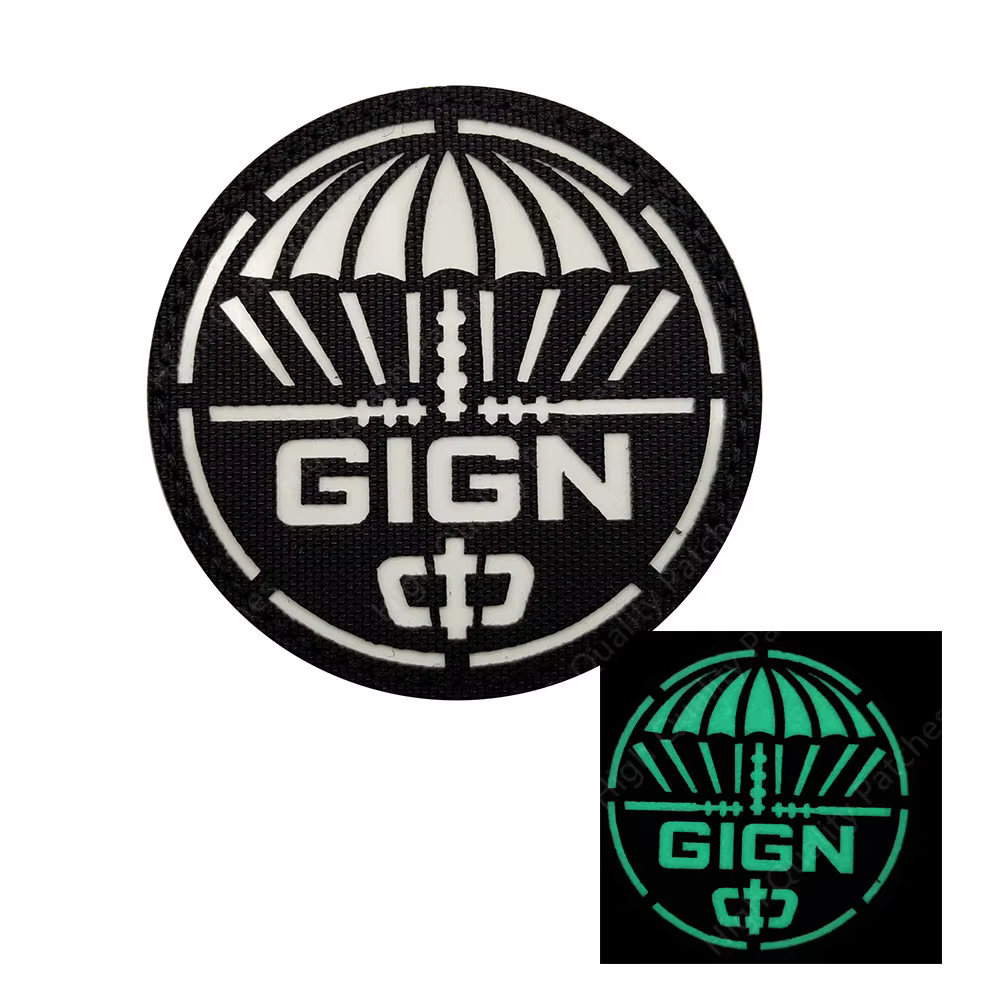 Brazalete táctico IR GIGN R6 Rainbow Six – Reflectante con velcro - imagen 2