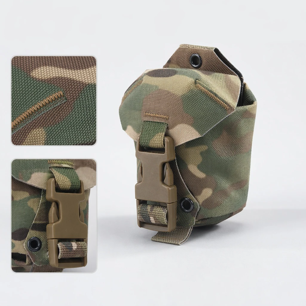 Bolsa táctica MOLLE antibalas de liberación rápida para granadas - imagen 2