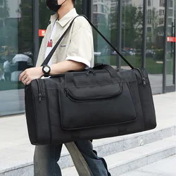 Bolsa de viaje lona gran tamaño unisex para camping y deporte
