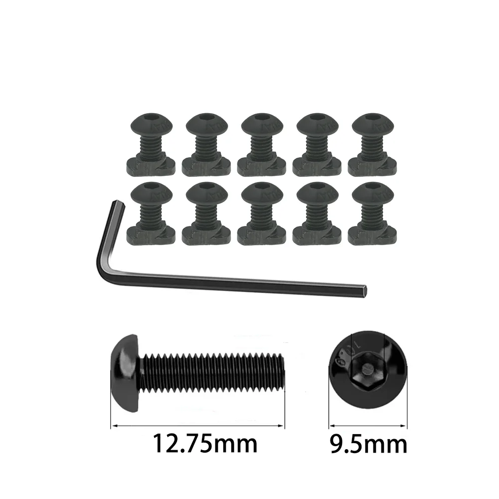 Tornillos de 12mm y 12,75mm