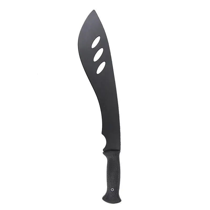 Cuchillo curvo de batalla TPR para exteriores, portátil resistente - imagen 5