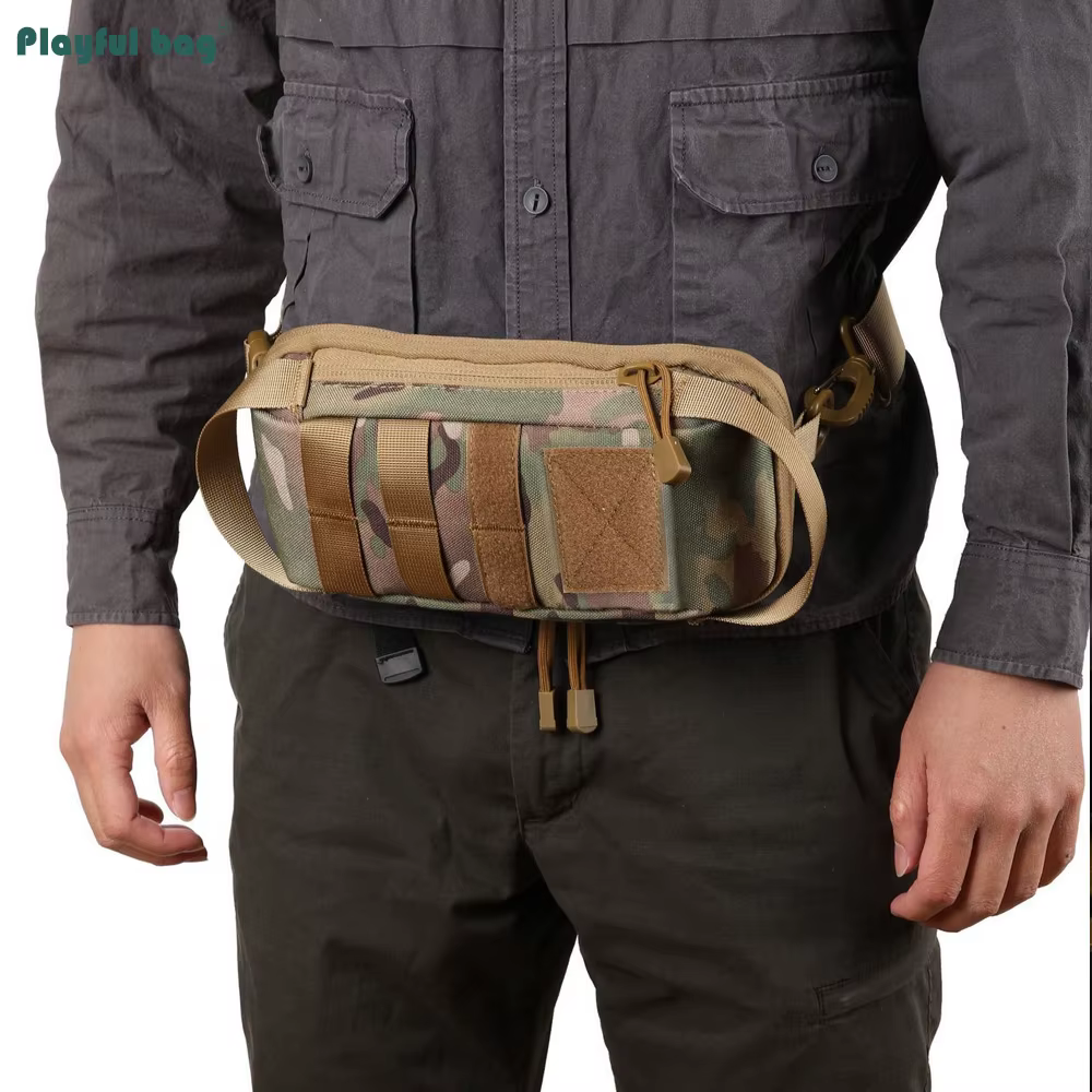 Bolsa táctica de pecho EDC – Hombre exterior resistente - imagen 2
