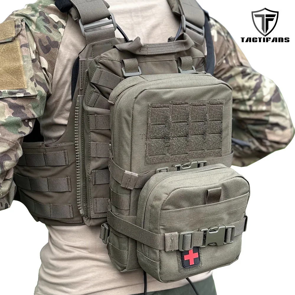 Bolsa de hidratación táctica mini MOLLE – IFAK médica
