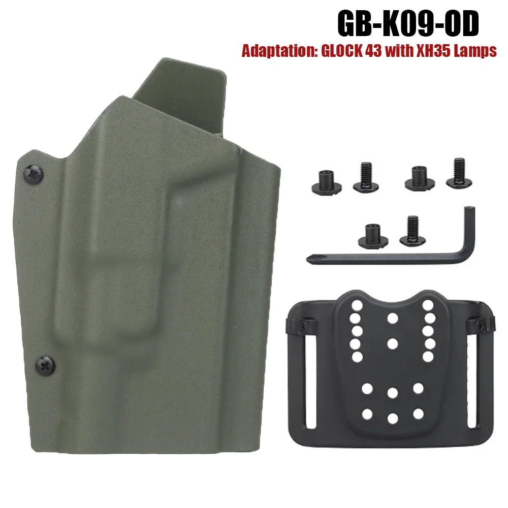 Especificaciones y dimensiones de la funda Kydex