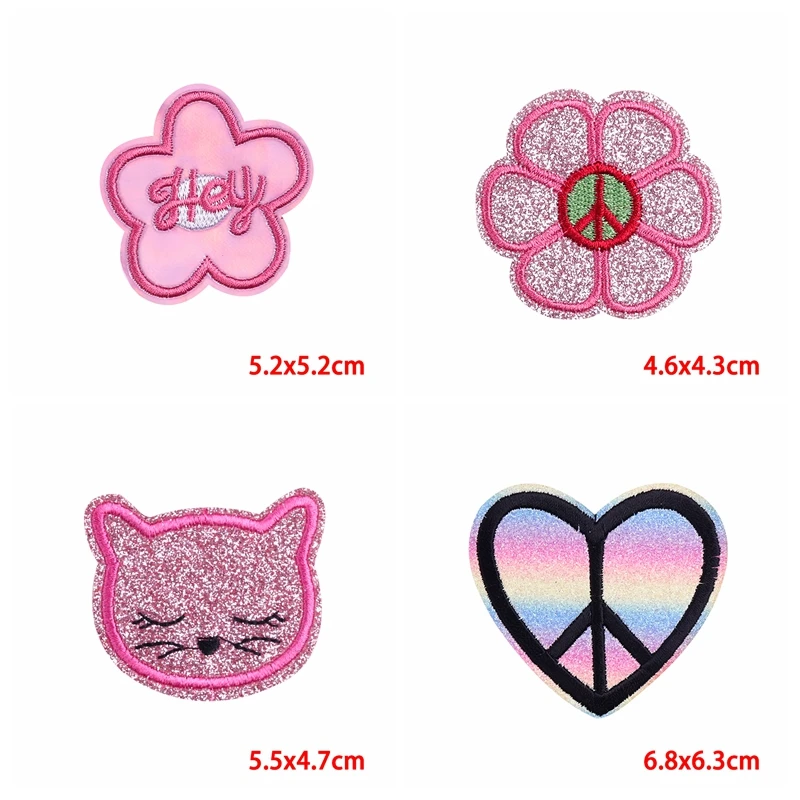 Parche leopardos rosa diseño 3