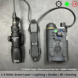 Metal L3-NGAL PEQ – Láser rojo y verde con luz estroboscópica