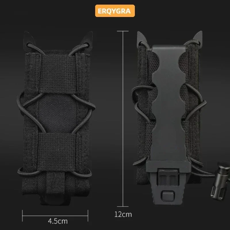 ERQYGRA Tiger Bolsa táctica Molle para cargadores 9mm - imagen 4