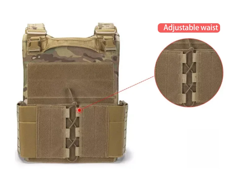 Camuflaje y silueta ajustada