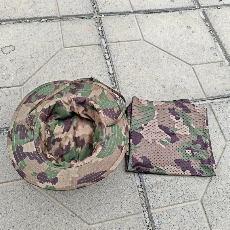 Sombrero Benni Táctico MARPAT Suizo – Boonie Hat Transpirable con Protección Solar - imagen 4