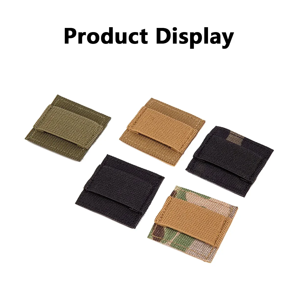 Organizador MOLLE elástico para cables y auriculares – arnés táctico - imagen 2