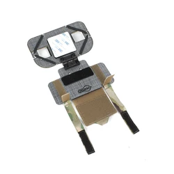 Chaleco táctico MOLLE modular con porta móvil para uso de caza