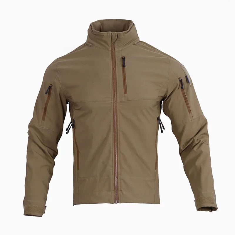 Emersongear Softshell Táctica Senderismo Caza Azul Niebla