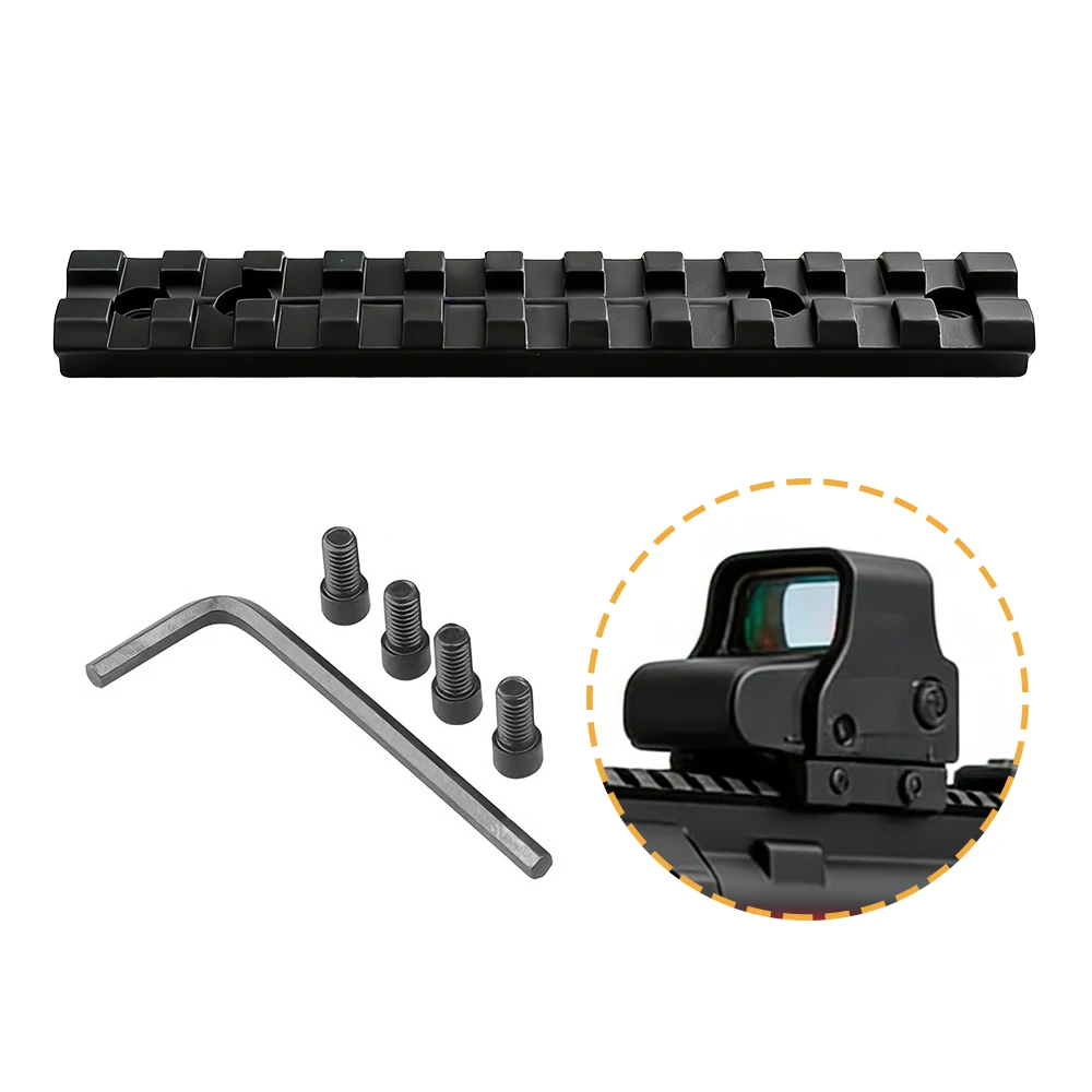Riel táctico Picatinny M-LOK para montaje en guardamanos - imagen 2