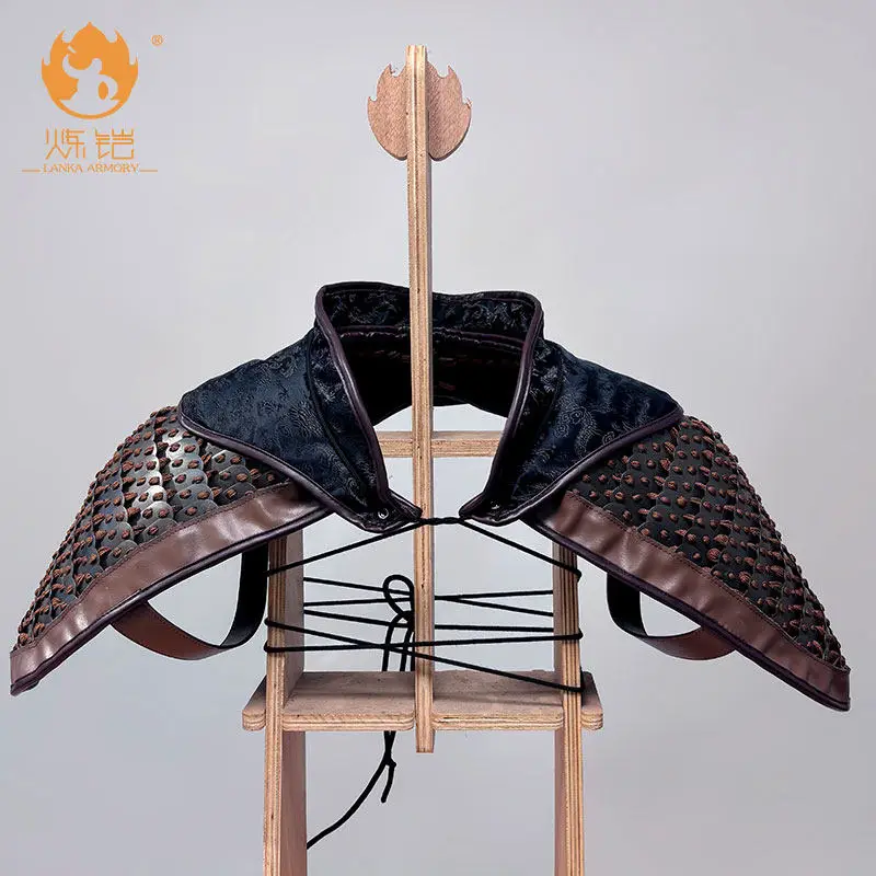 Hombreras de armadura estilo antiguo para cosplay y teatro - imagen 2