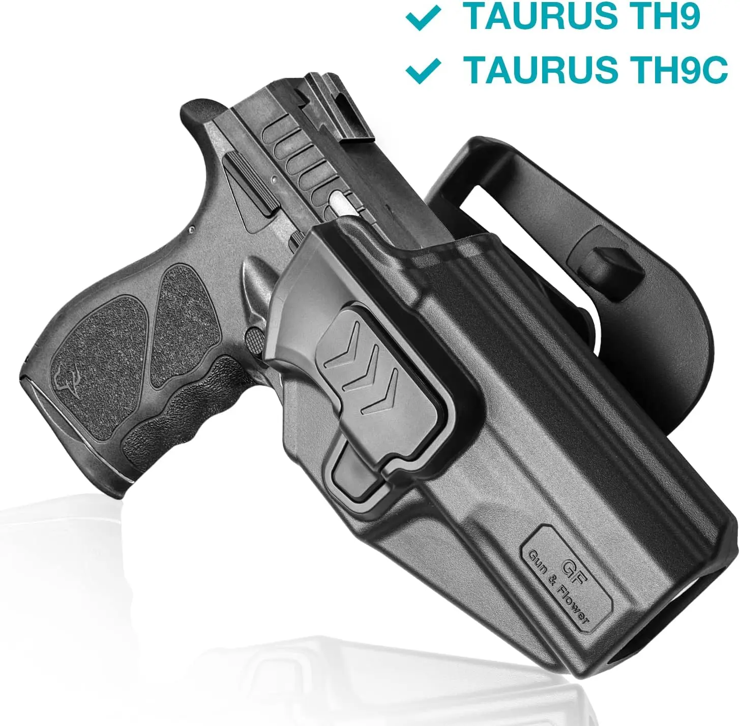 Funda pistola Taurus TH9/TH9C Retención II cadera derecha - imagen 3