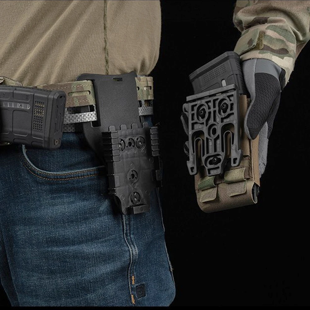 QLS Placa adaptadora para sistema MOLLE – Montaje bolsas tácticas - imagen 2