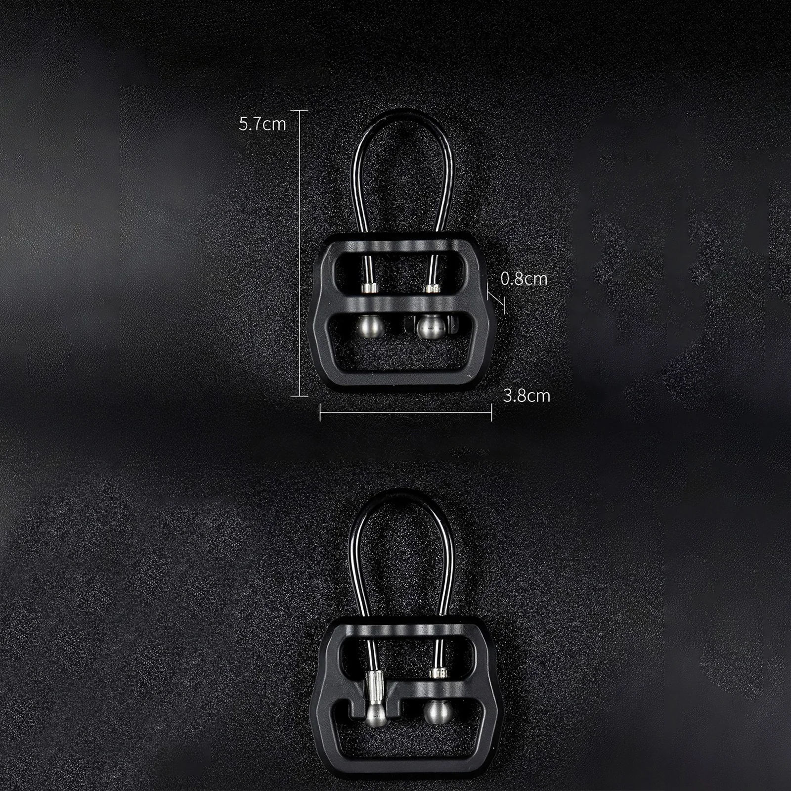 Hebilla de liberación rápida táctica universal Airsoft para correas