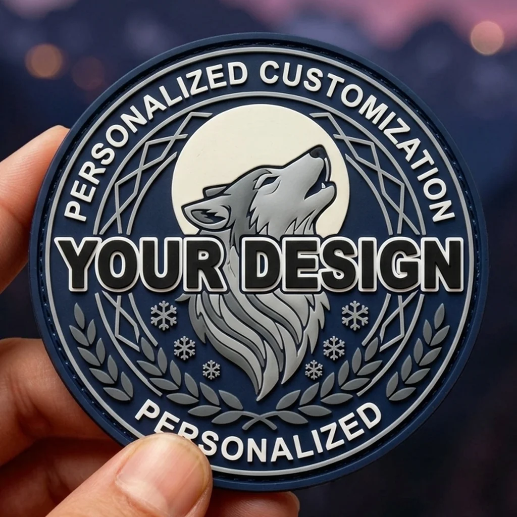 Parche 3D de Silicona Táctico Personalizado con Velcro para Uniforme - imagen 5