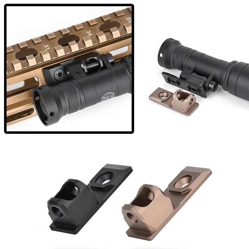 Soporte linterna táctico WADSN offset M-LOK – M340/M640 - imagen 2