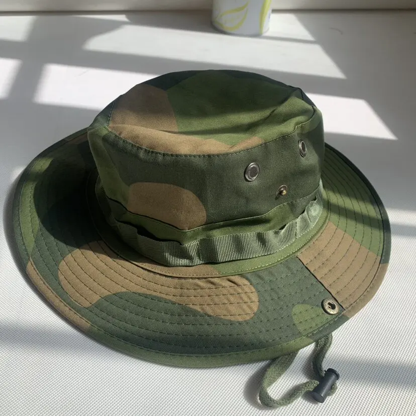 Sombrero camuflaje caza de algodón, protección solar transpirable - imagen 2
