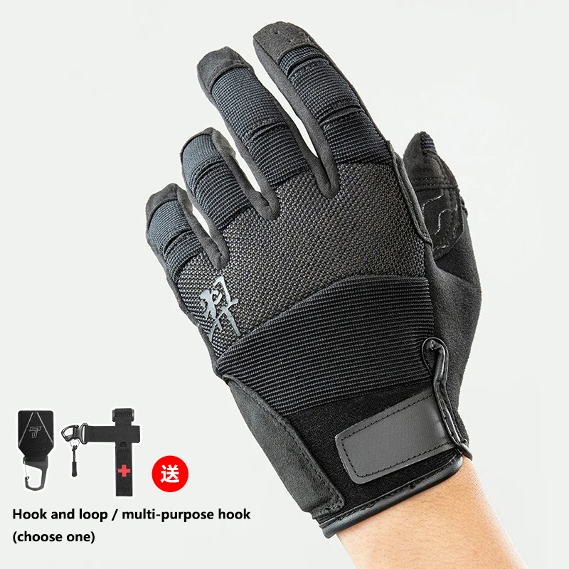 Guantes tácticos de tiro resistentes, transpirables, pantalla táctil - imagen 3