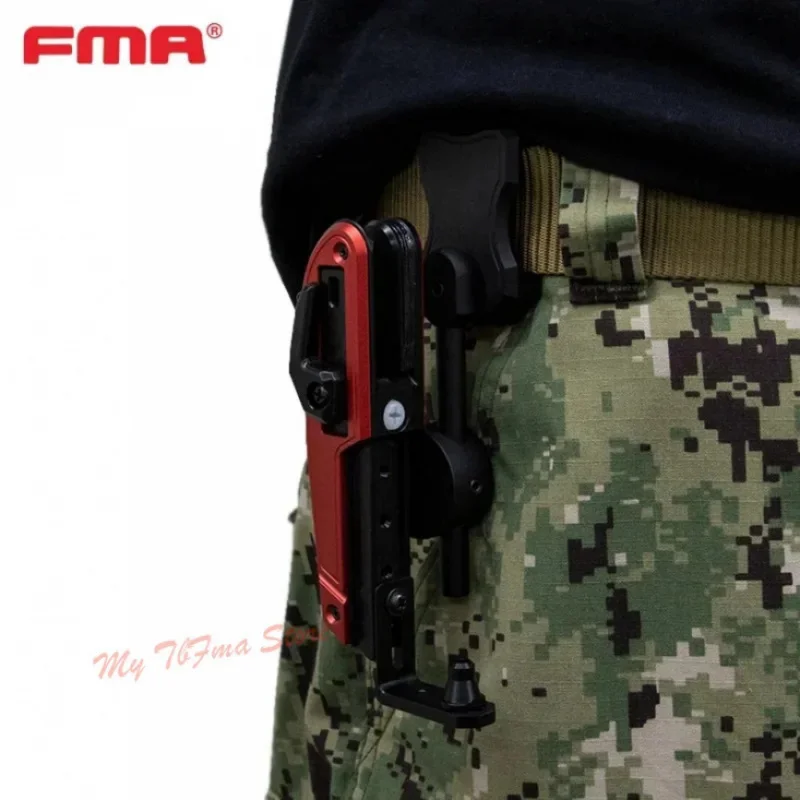 FMA Funda táctica cinturón CNC aluminio IPSC montaje rígido - imagen 2