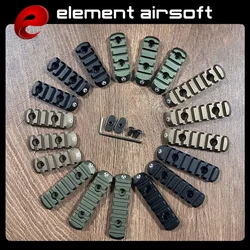 Element M-LOK riel guía táctico de nylon con inserto madera pez