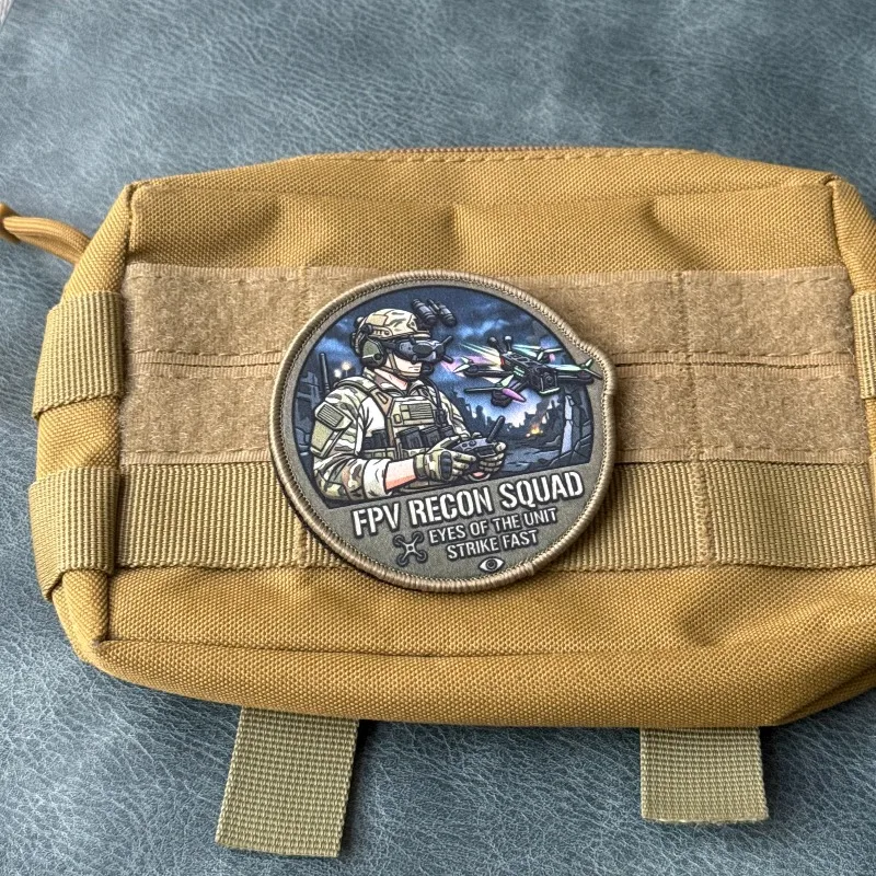 FPV Recon Squad Parche táctico velcro gancho y bucle para mochila - imagen 2