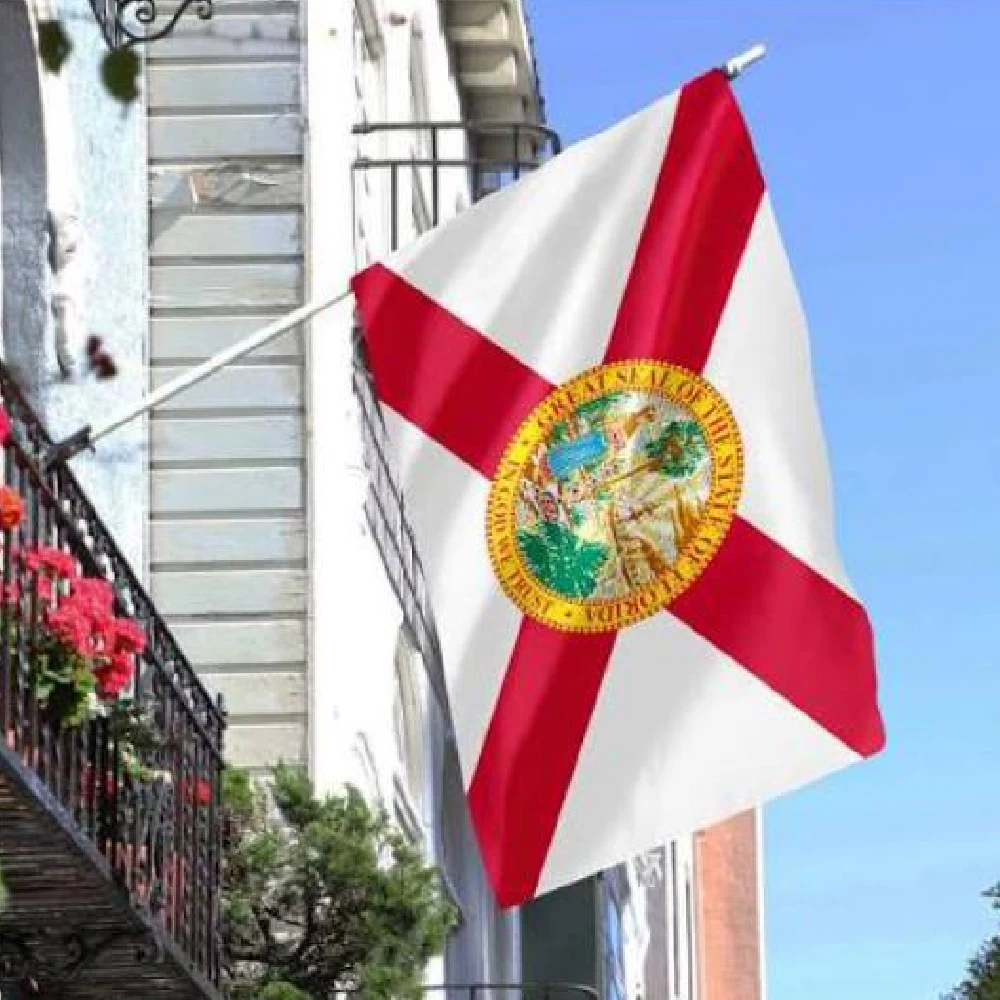 FLAGLINK Bandera de Florida de Estados Unidos para decoración - imagen 5
