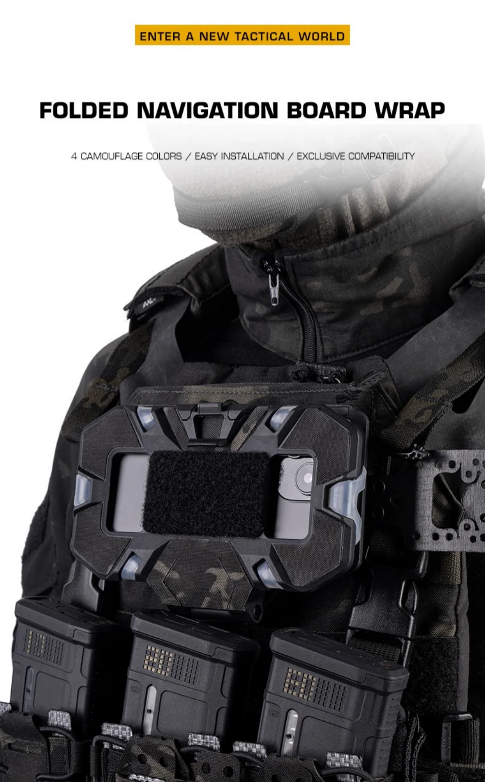Funda camuflaje para tablero de navegación