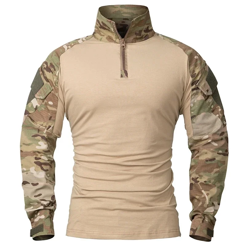 Camisa táctica de ripstop camuflaje manga larga transpirable - imagen 5