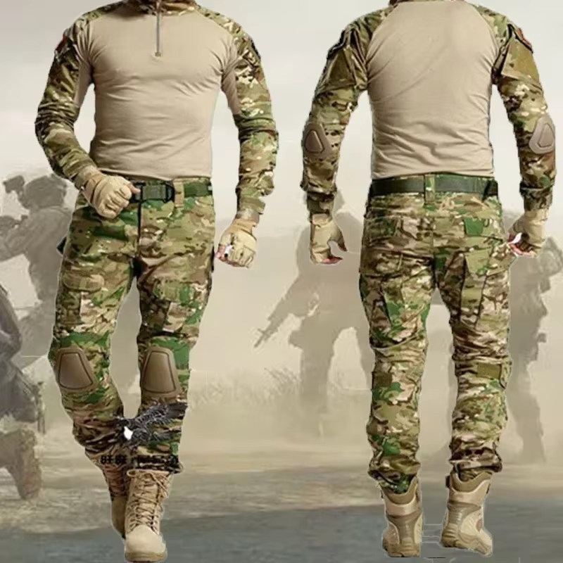 Conjunto uniforme táctico con rodilleras y coderas para airsoft - imagen 5