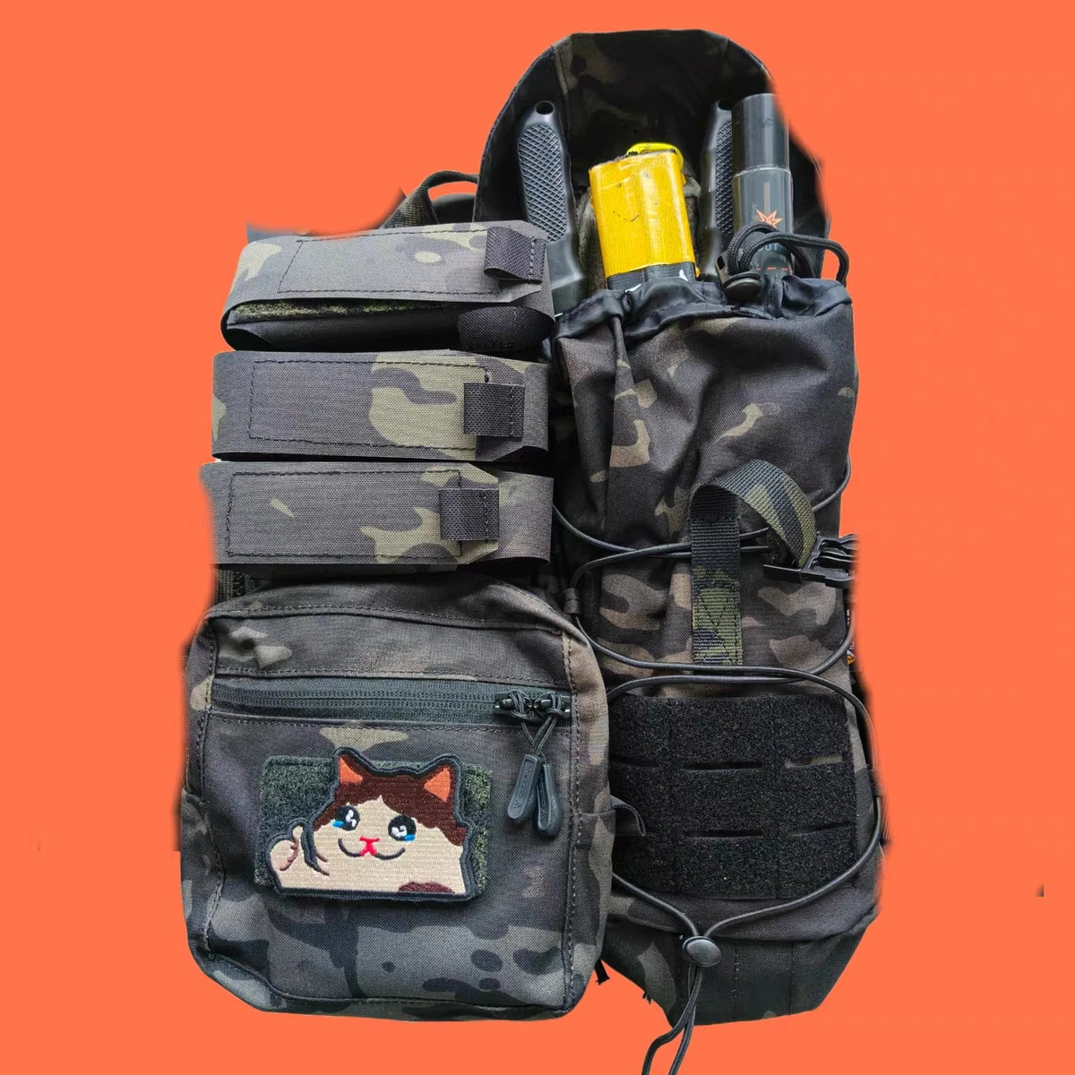Spiritus Systems TKO bolsa táctica triple conexión MOLLE modular - imagen 3