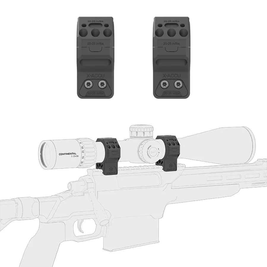 Vector Optics X-Mod anillas de montaje para mira telescópica de rifle - imagen 3
