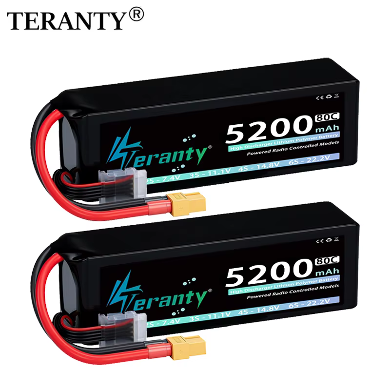 TERANTY batería LiPo RC para coche, tanque y avión con conectores - imagen 5