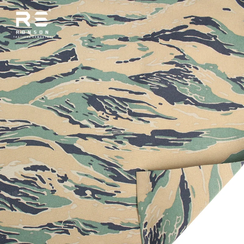 Chaleco táctico MOLLE Cordura laminada MARPAT Tiger Stripe corte láser - imagen 4