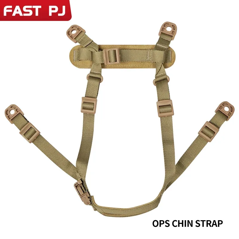 Suspensión casco táctico 4 puntos – compatible MICH ACH PASGT M88 - imagen 4