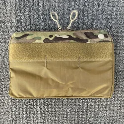 Bolsa táctica para chaleco con cremallera y portacargadores